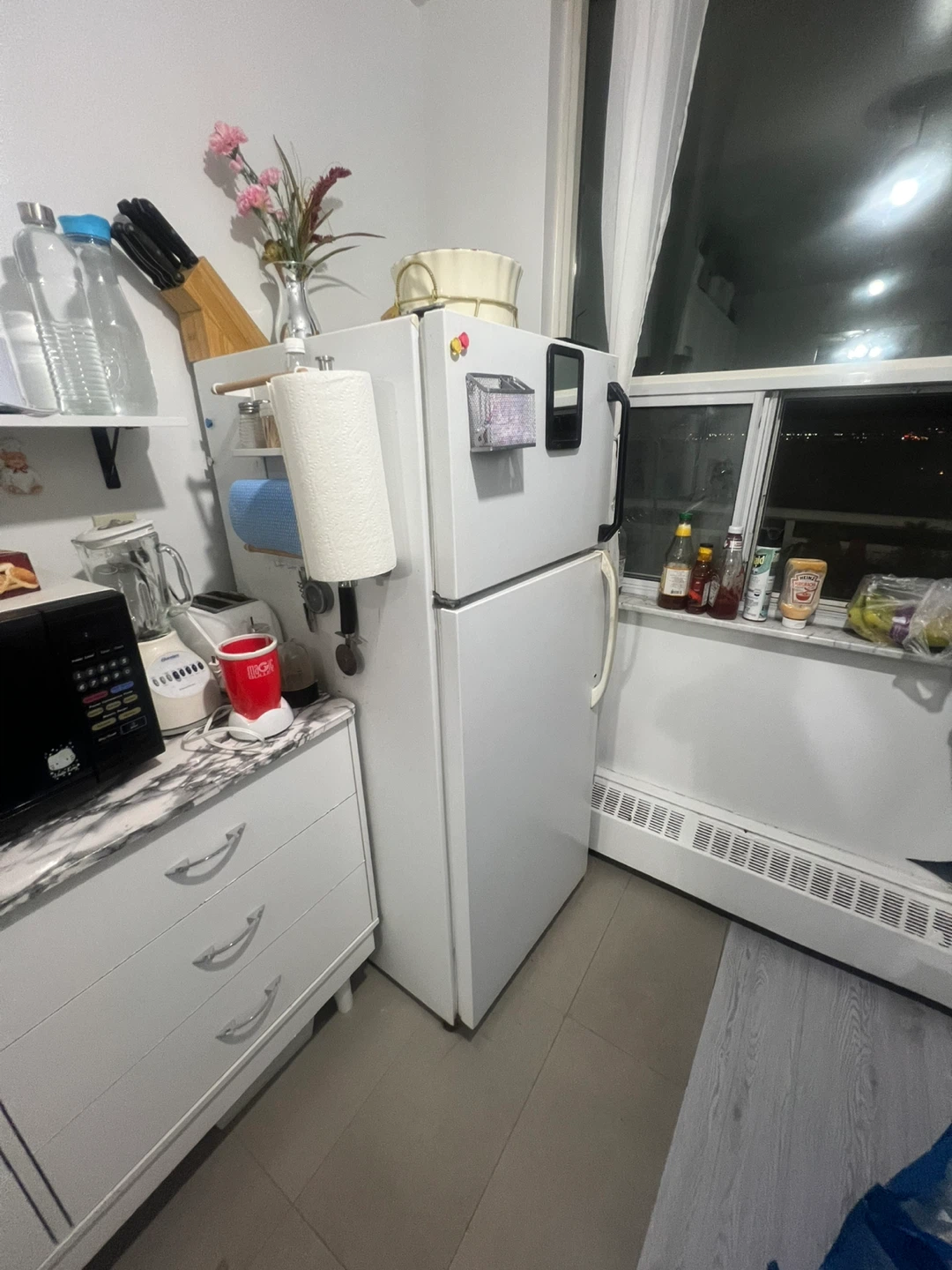 White Refrigerator - Great for Small Spaces - photo 3