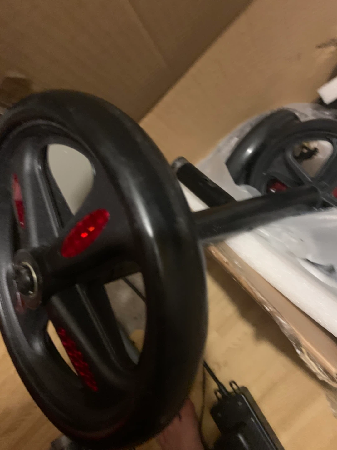HOMCOM Knee Scooter with Dual Brakes - photo 3
