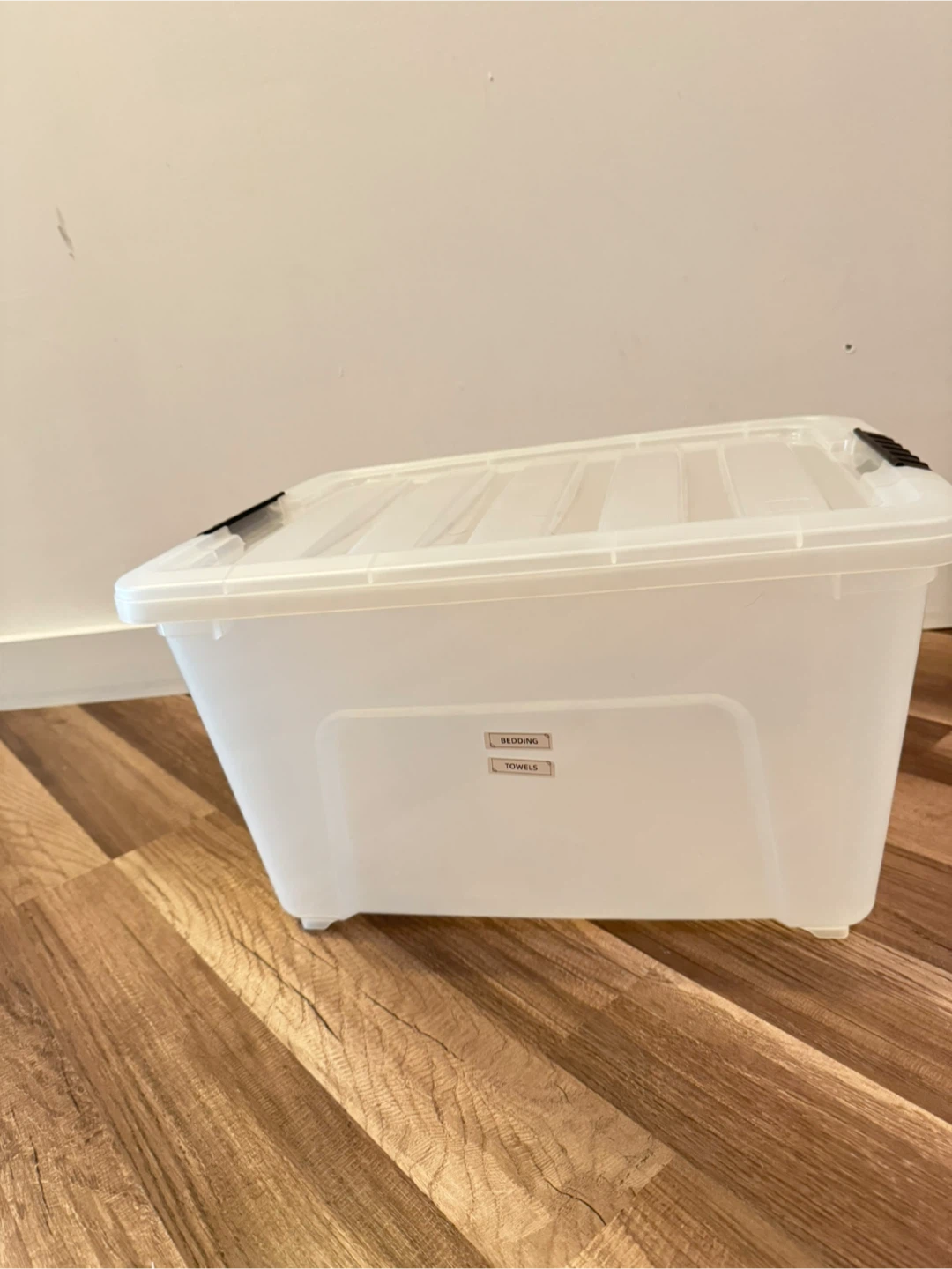 IRIS USA 32 Qt Stackable Plastic Storage Bins with Lids - photo 2