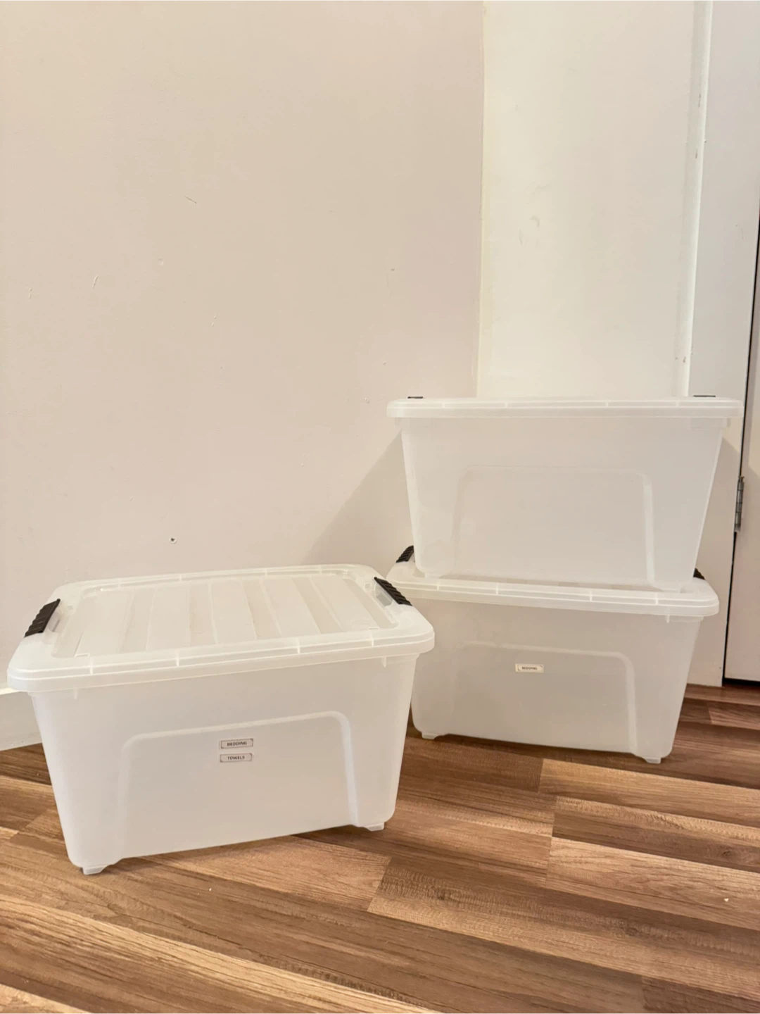IRIS USA 32 Qt Stackable Plastic Storage Bins with Lids - photo 5