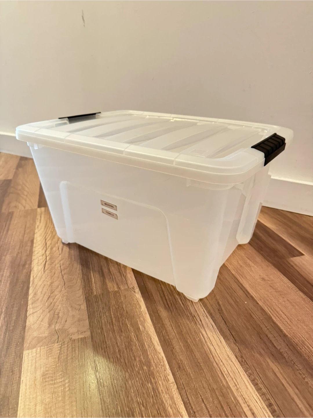 IRIS USA 32 Qt Stackable Plastic Storage Bins with Lids - photo 4