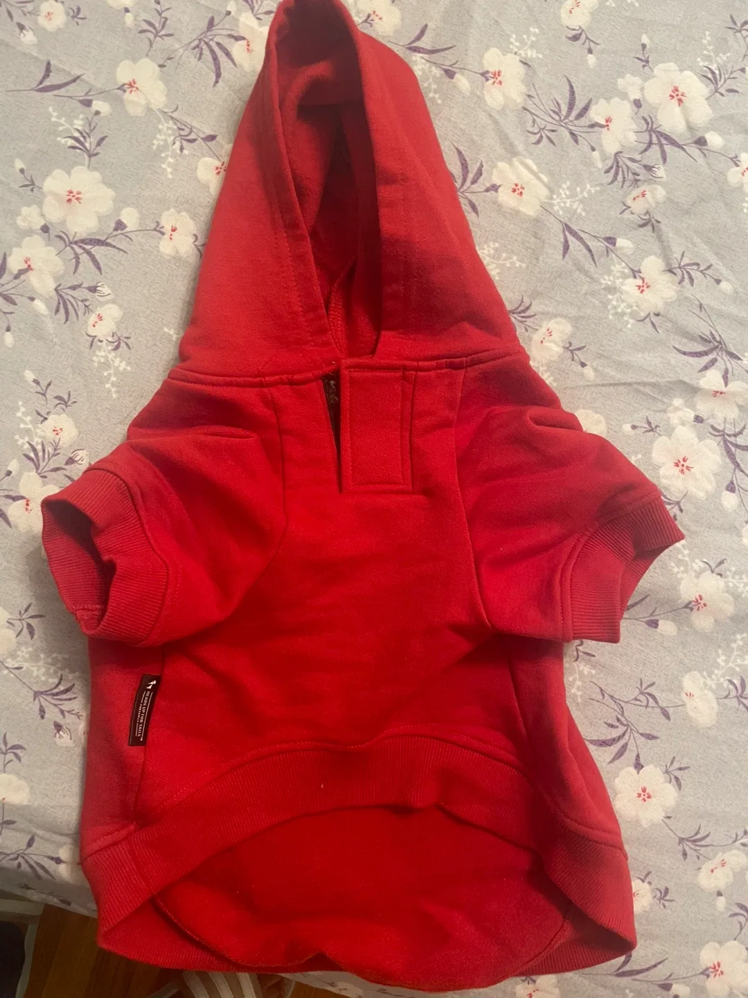 🥕Red Heads Up For Tails Dog Hoodie🥕 image indicator(2)