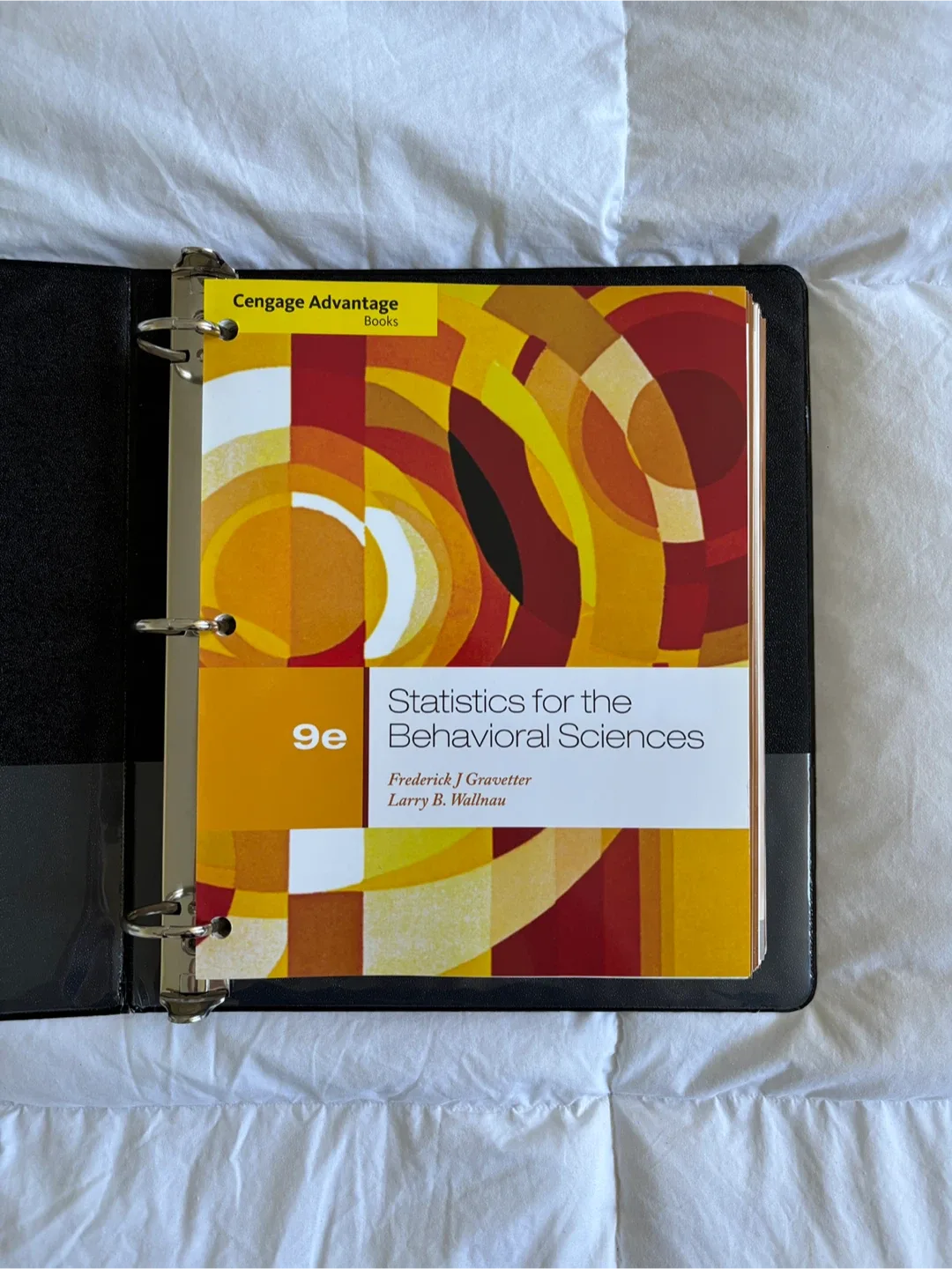 Brand New - Statistics for the Behavioral Sciences 9e thumbnail