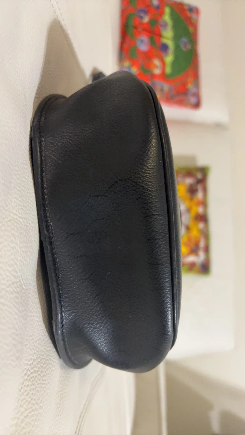 Christian Dior Black Leather Shoulder Bag - photo 4