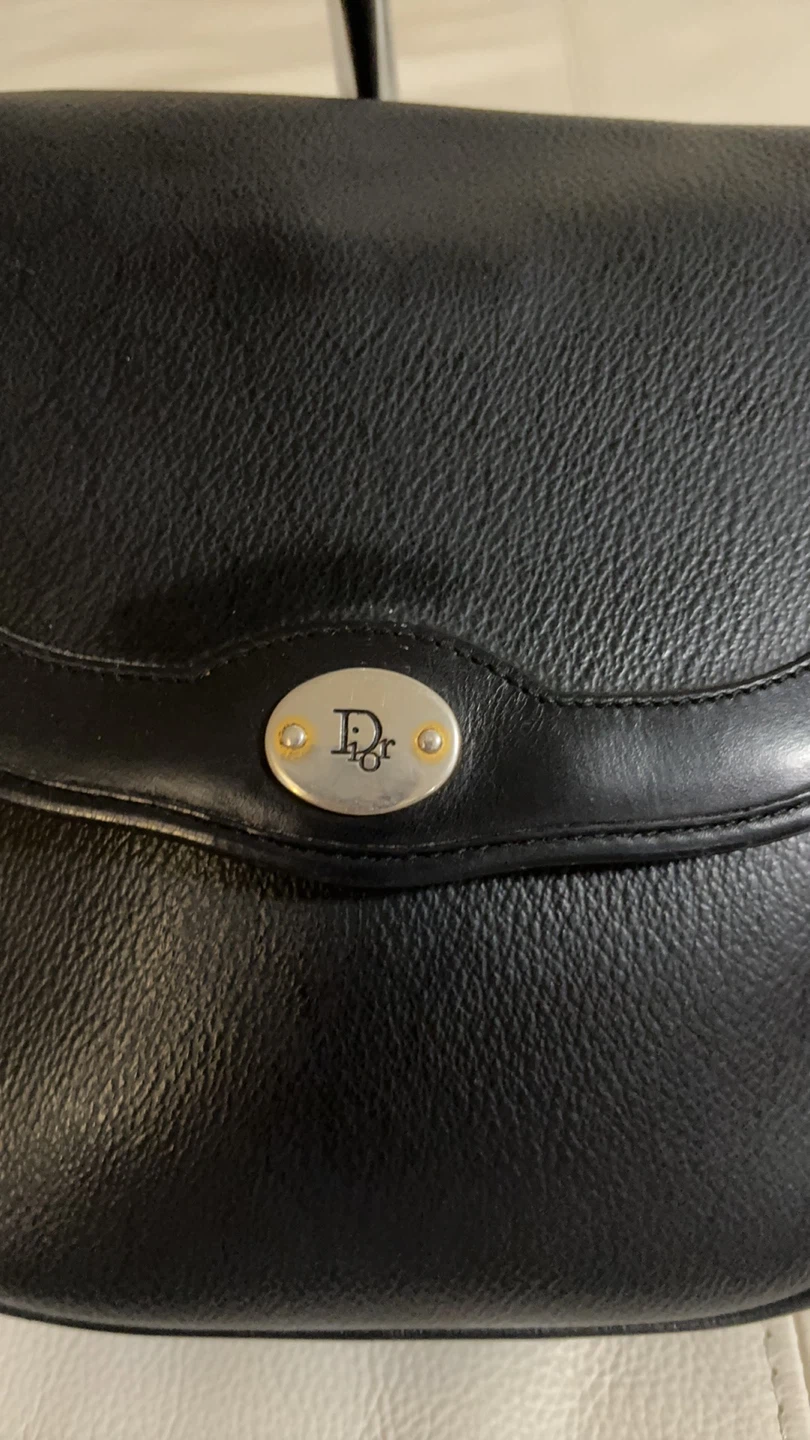 Christian Dior Black Leather Shoulder Bag - photo 2