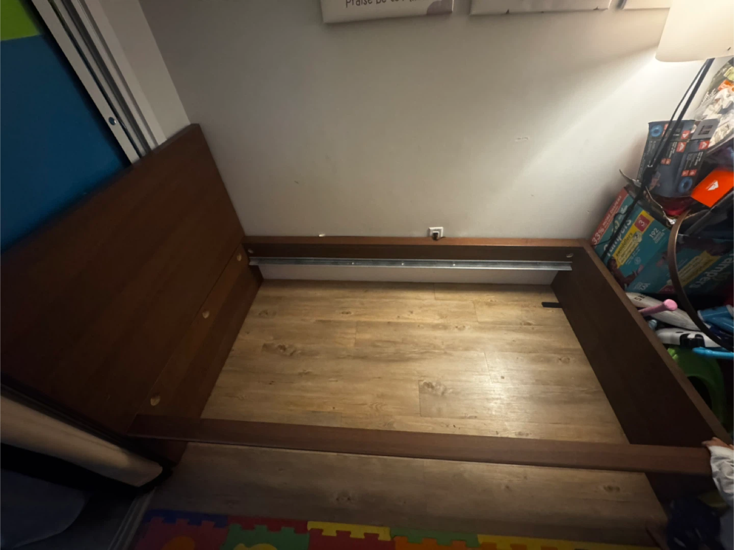 IKEA Malm Brown Twin Bed Frame - photo 2