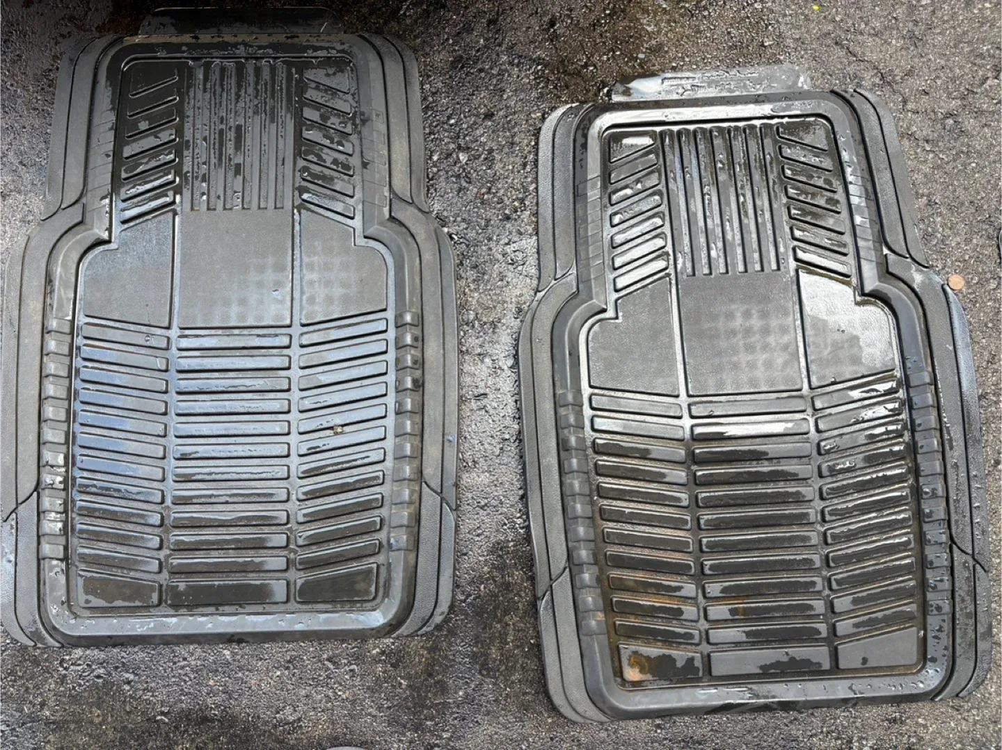 Winter Car Floor Mats - Black thumbnail