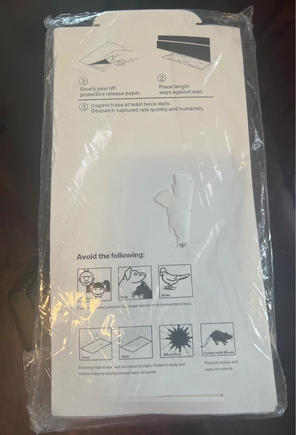 Rat Glue Traps - Brand New 5 piece in the pack. thumbnail