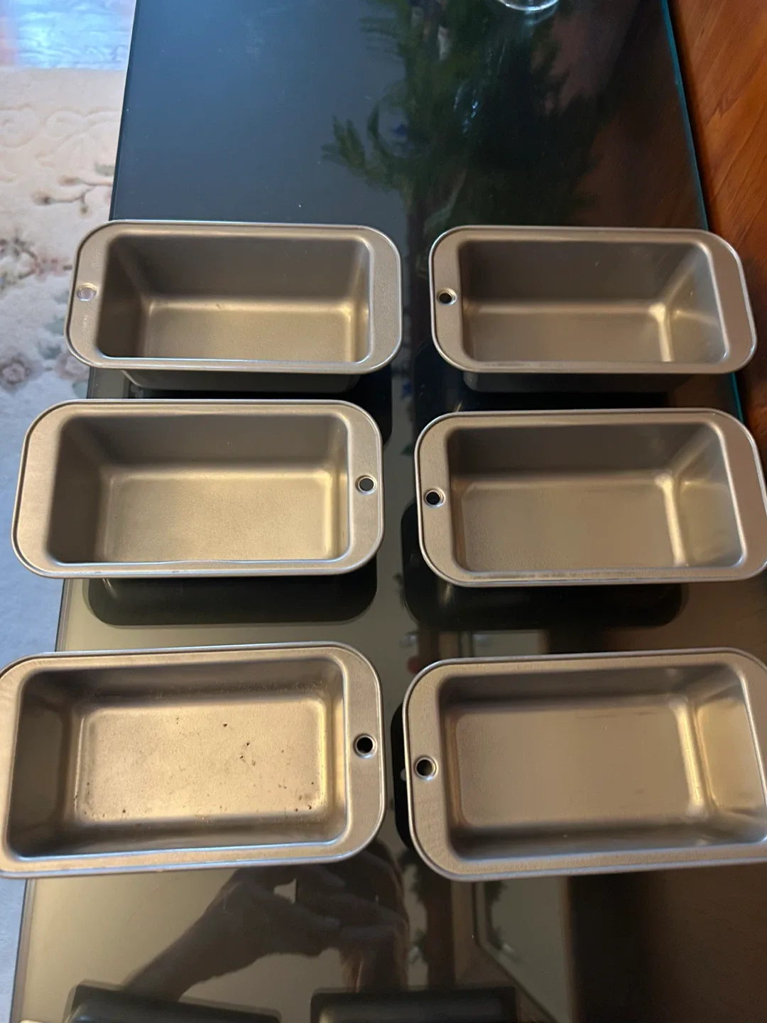$10 big lot 12 mini loaf non stick pans baking cooking thumbnail