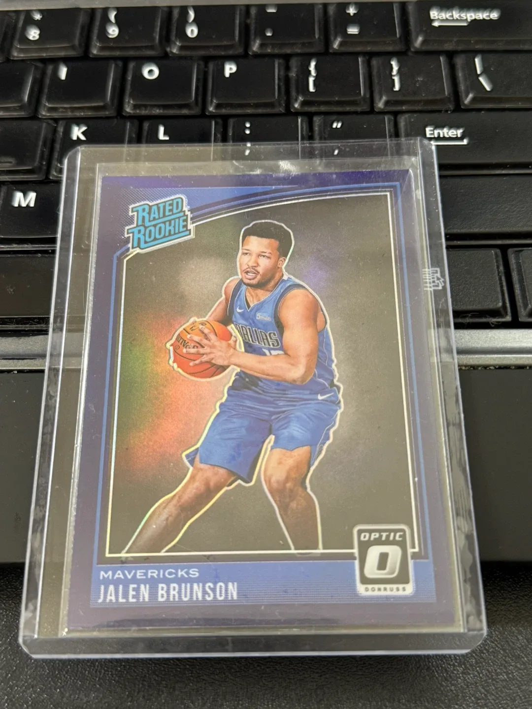 Jalen Brunson Rated Rookie Basketball Card thumbnail