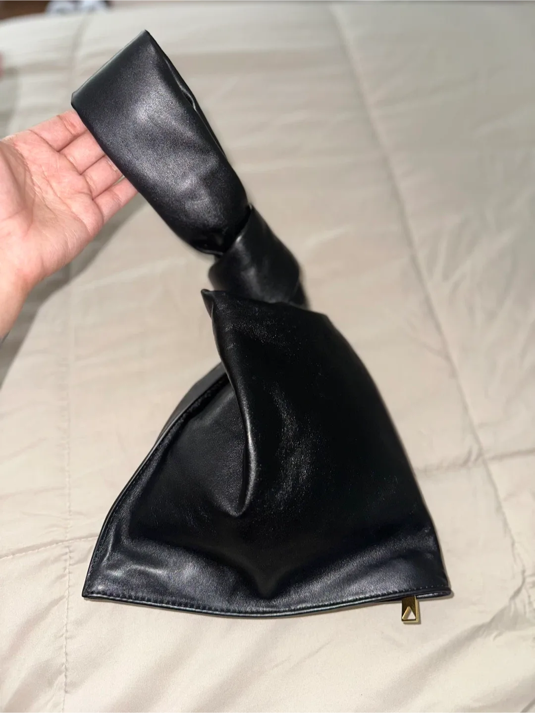 Bottega Veneta Black Twisted Handle Bag thumbnail