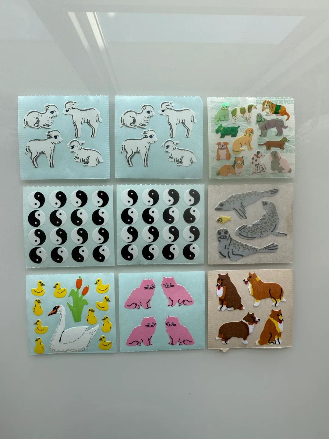 Assorted vintage 90s Stickers ($3 each square) thumbnail