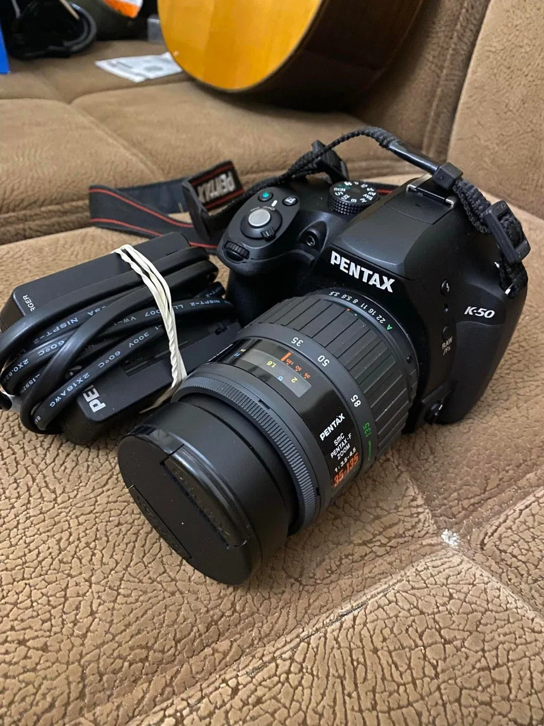 Pentax K-50 DSLR Camera with 35-135mm Lens