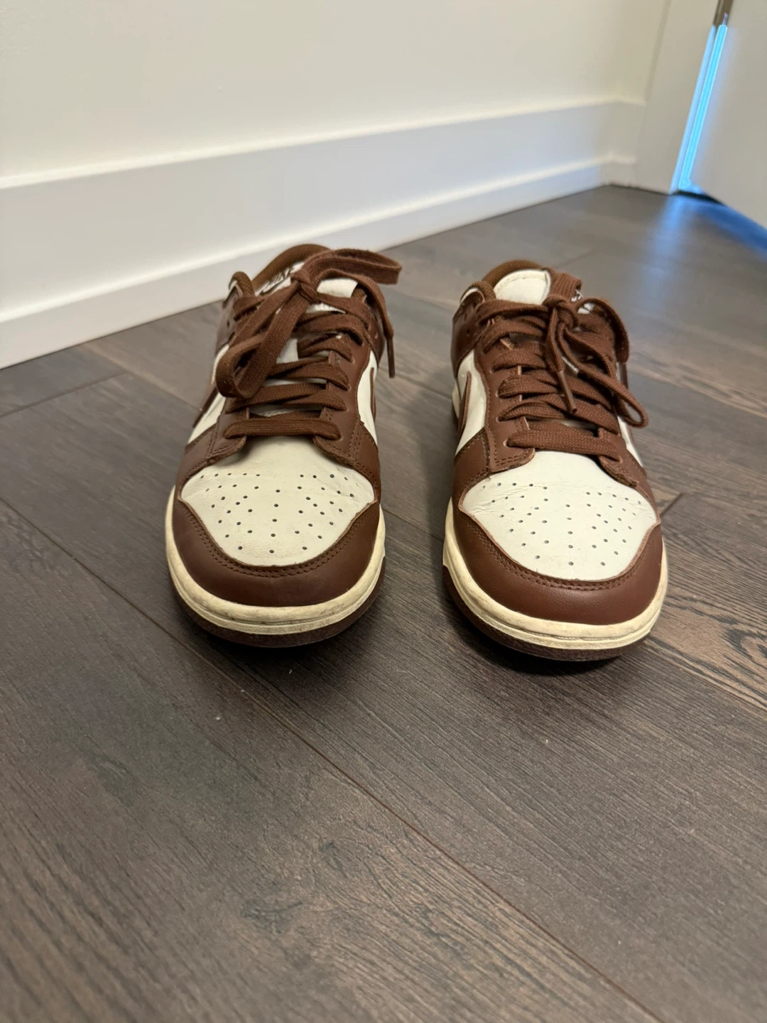Nike Dunk Low Brown/White, Size 7 - photo 2
