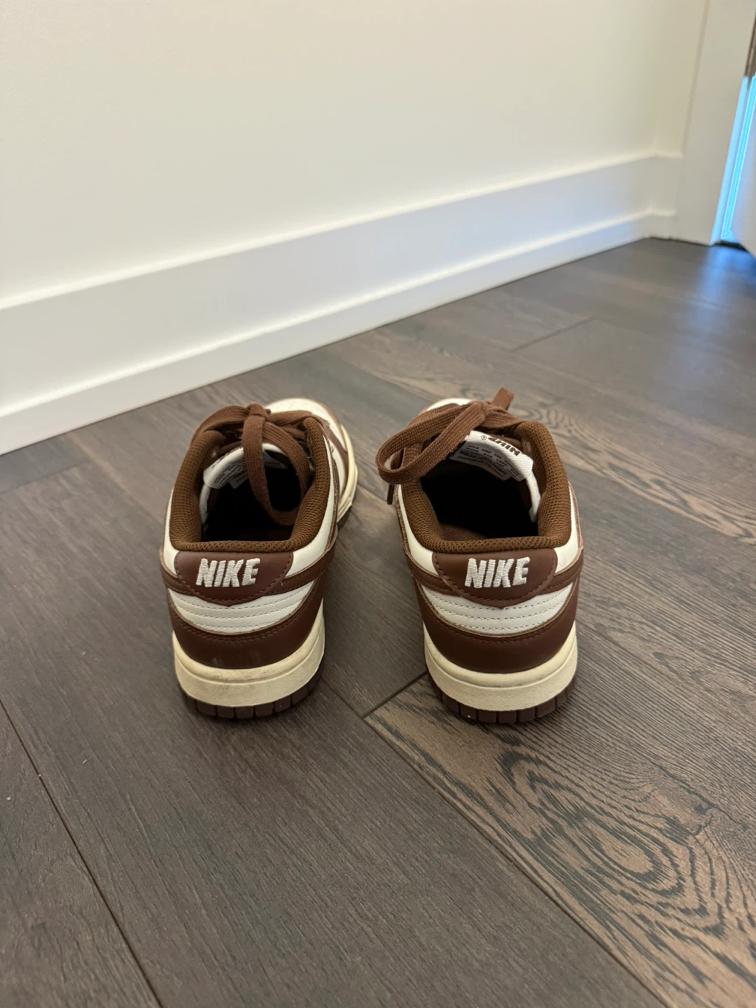 Nike Dunk Low Brown/White, Size 7 - photo 5