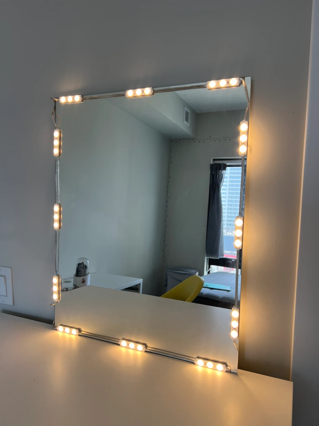 IKEA Vanity Mirror with LED Lights - photo 3