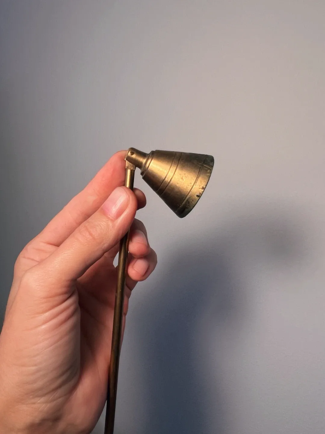 Vintage Brass Candle Snuffer image indicator(2)