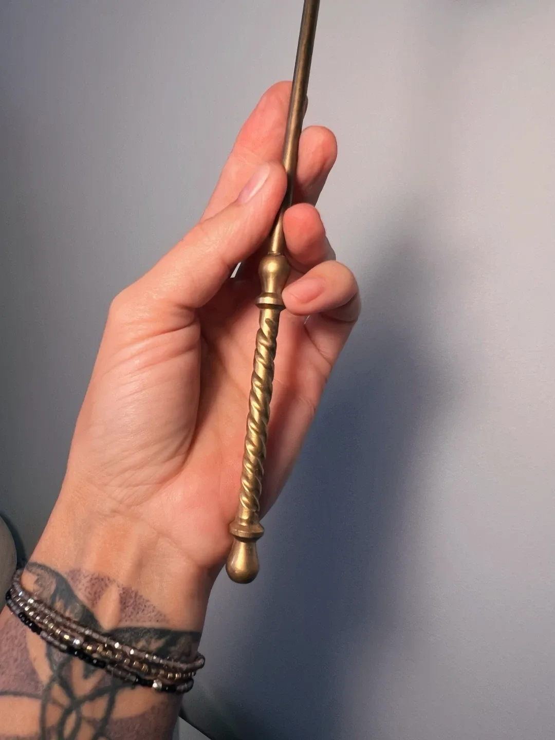 Vintage Brass Candle Snuffer image indicator(3)