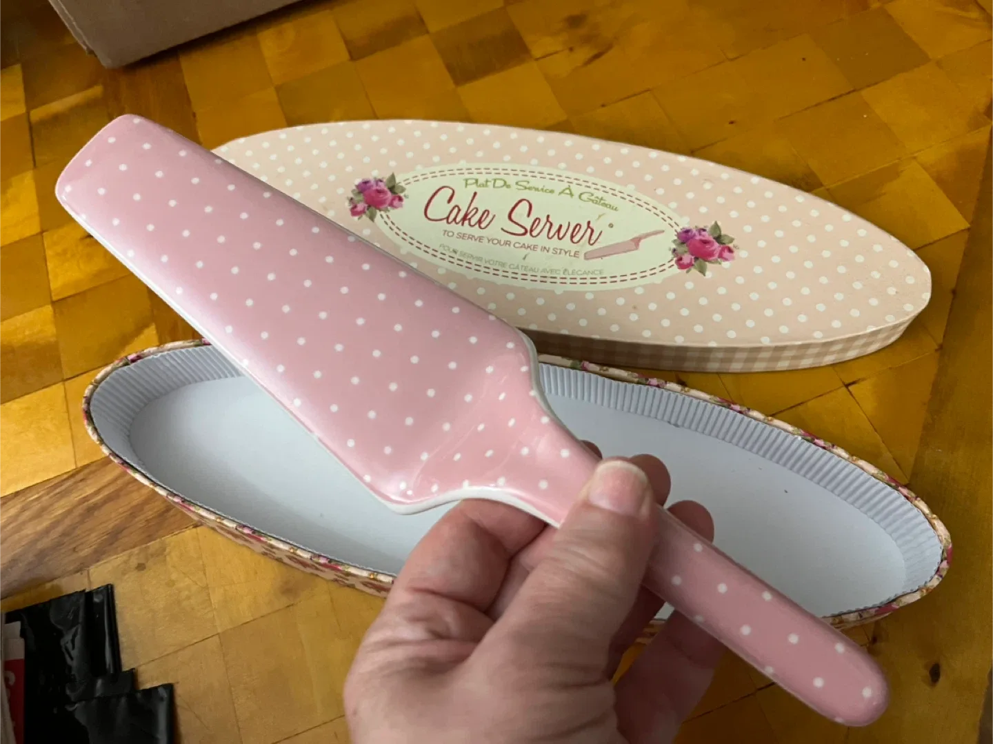 Cake Serving Ceramic Wedge 🥕 image indicator(3)