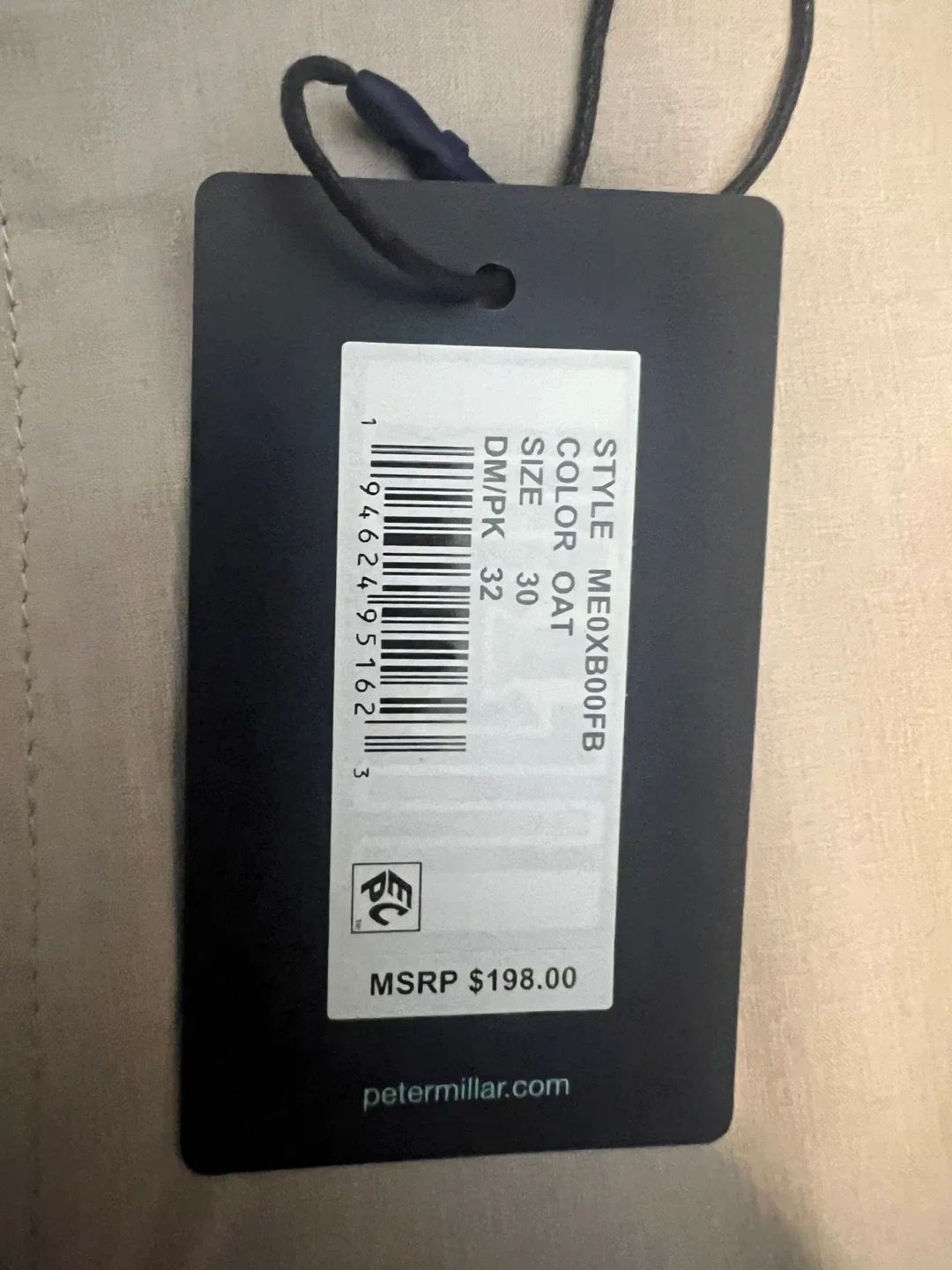 New Peter Millar Fit Pants 30/32 image indicator(2)