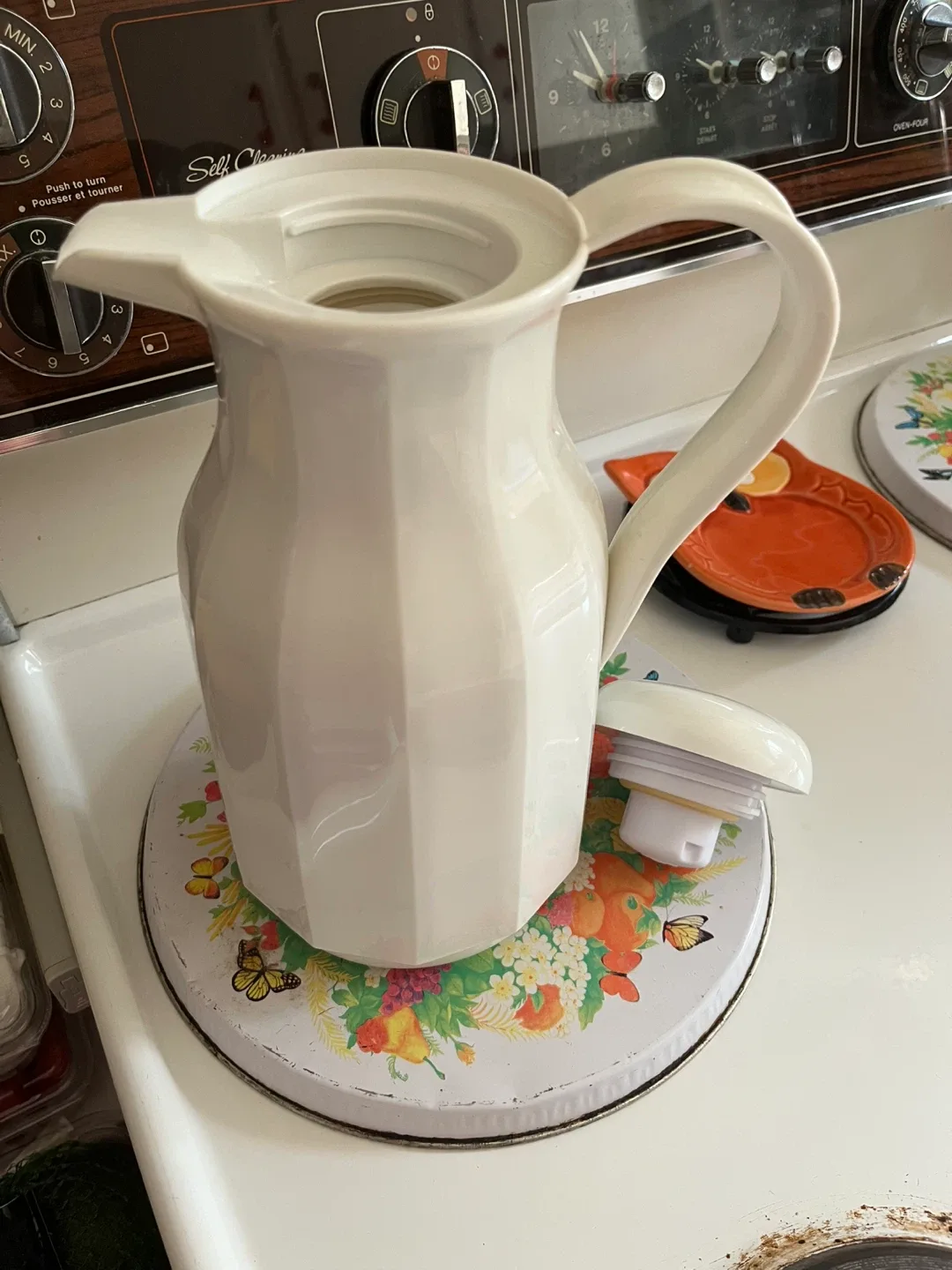White Thermal Carafe 🥕 image indicator(2)