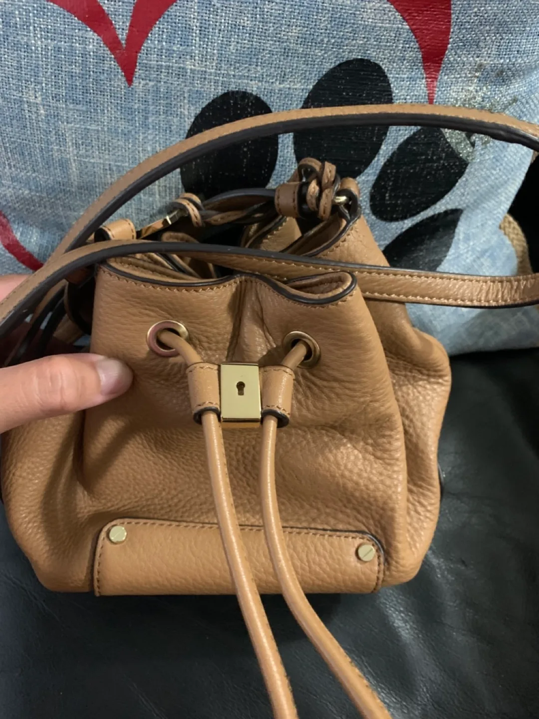Vince Camuto Leather Bucket Bag image indicator(6)
