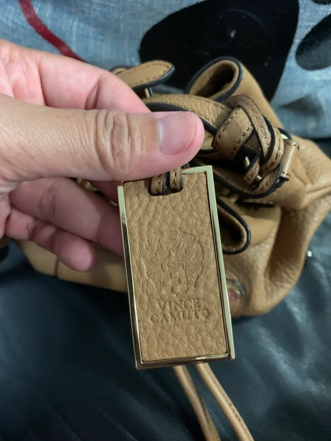 Vince Camuto Leather Bucket Bag image indicator(4)