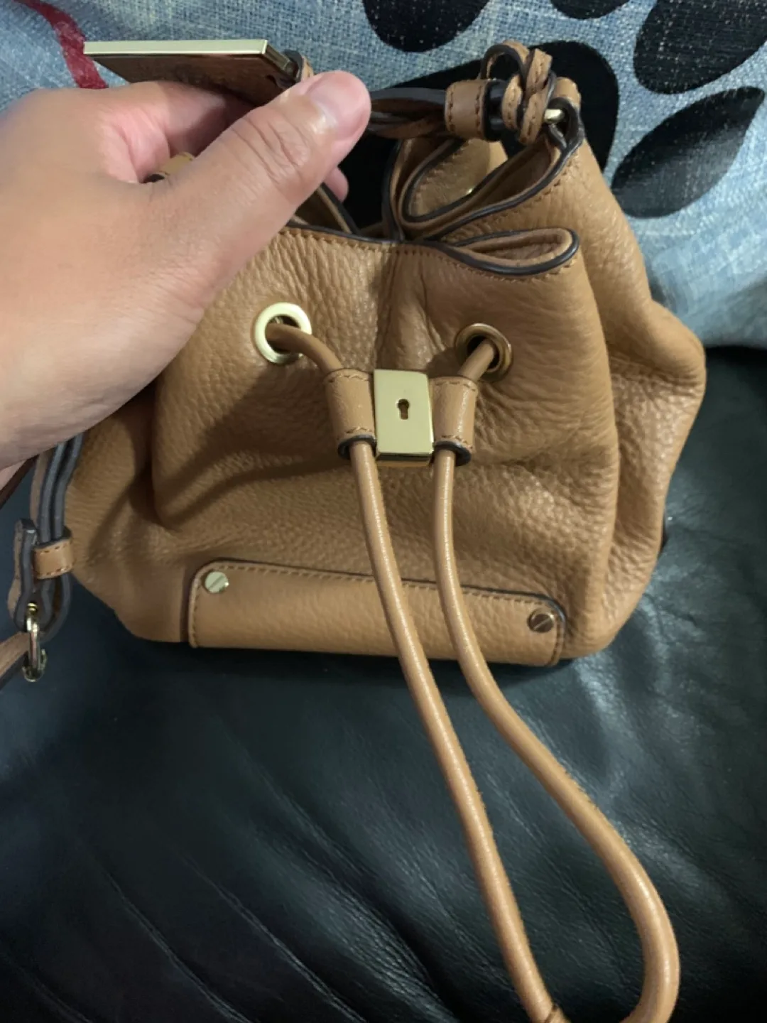 Vince Camuto Leather Bucket Bag image indicator(5)