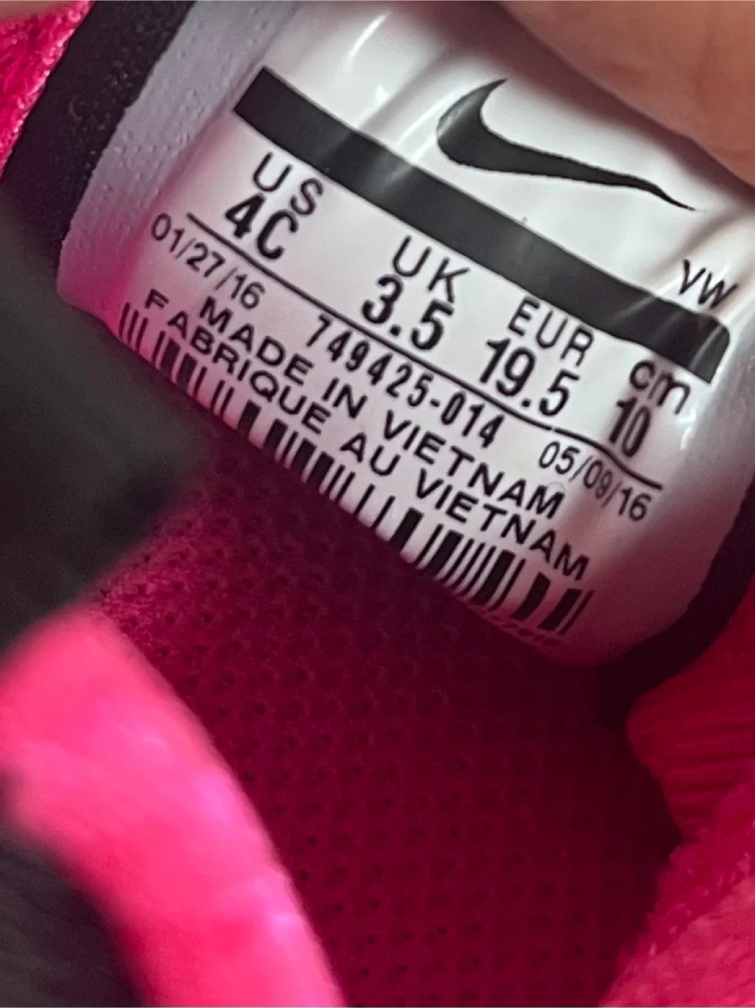 Nike Infant Shoes - Size 4C 🥕 image indicator(5)