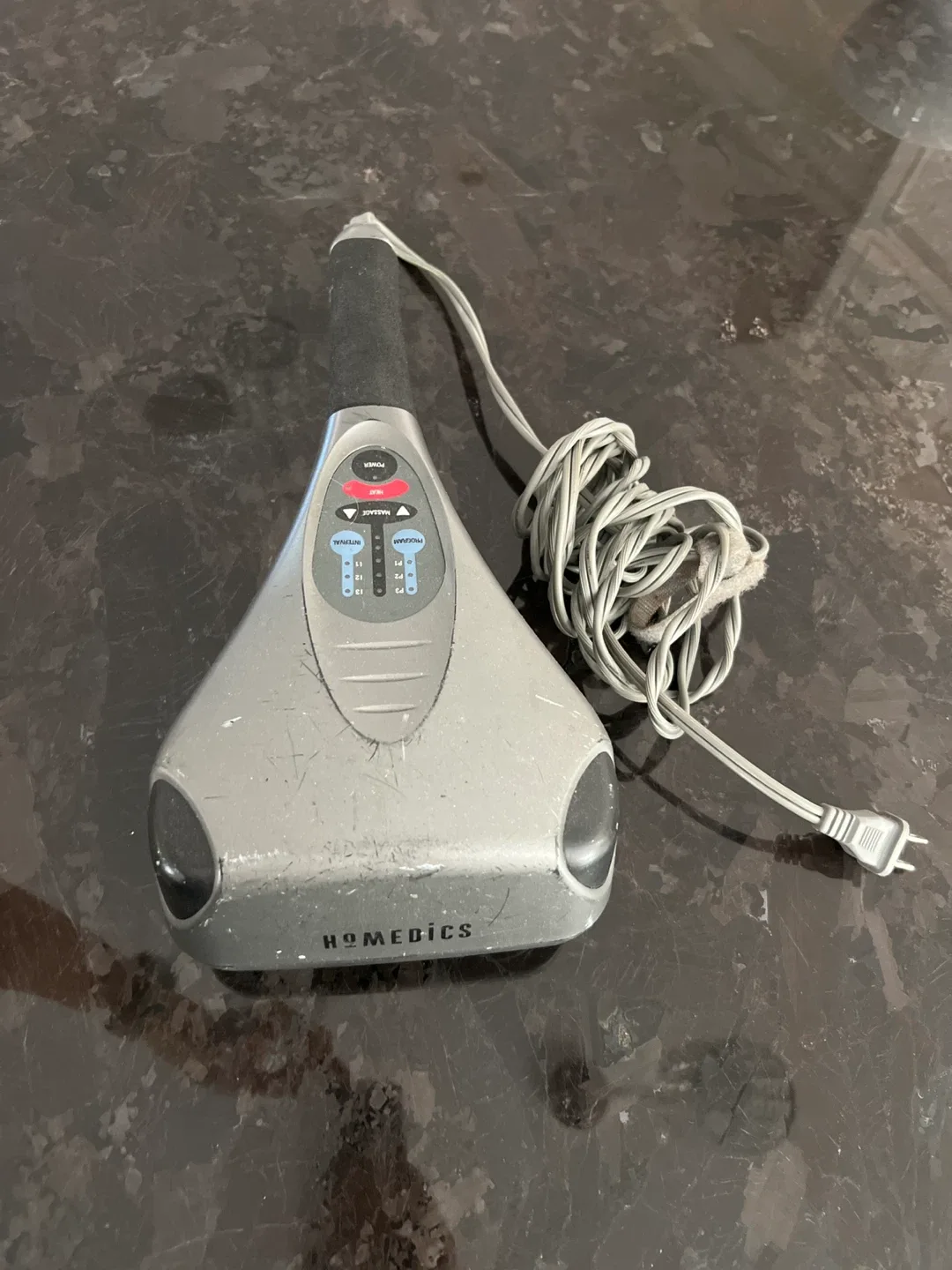 Homedics PA-2H Programmable Percussion body Massager w/ Heat image indicator(4)