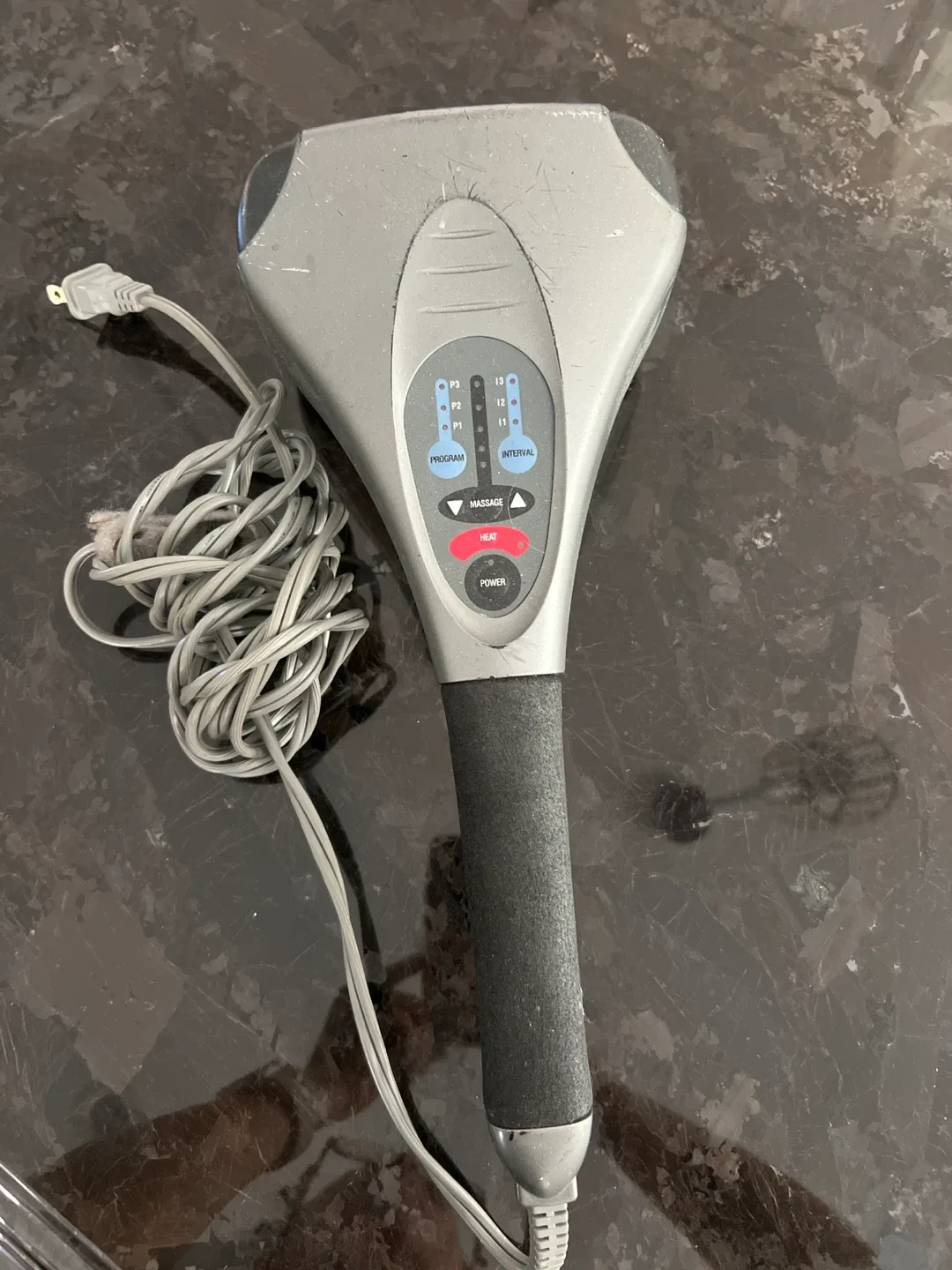 Homedics PA-2H Programmable Percussion body Massager w/ Heat image indicator(3)