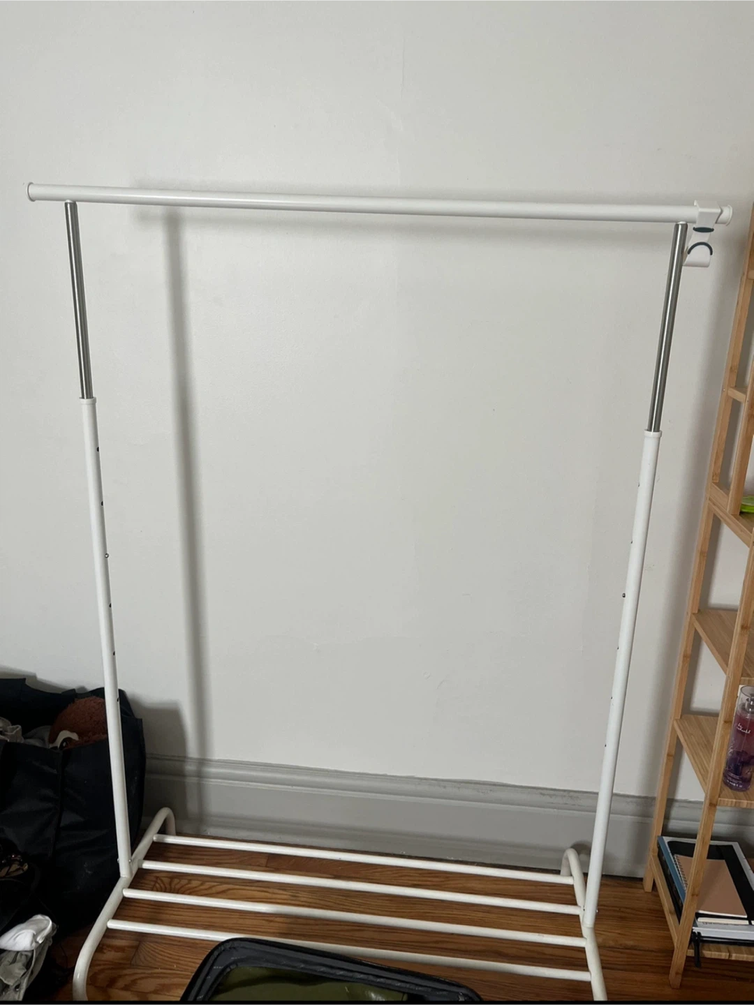 IKEA White Clothes Rack