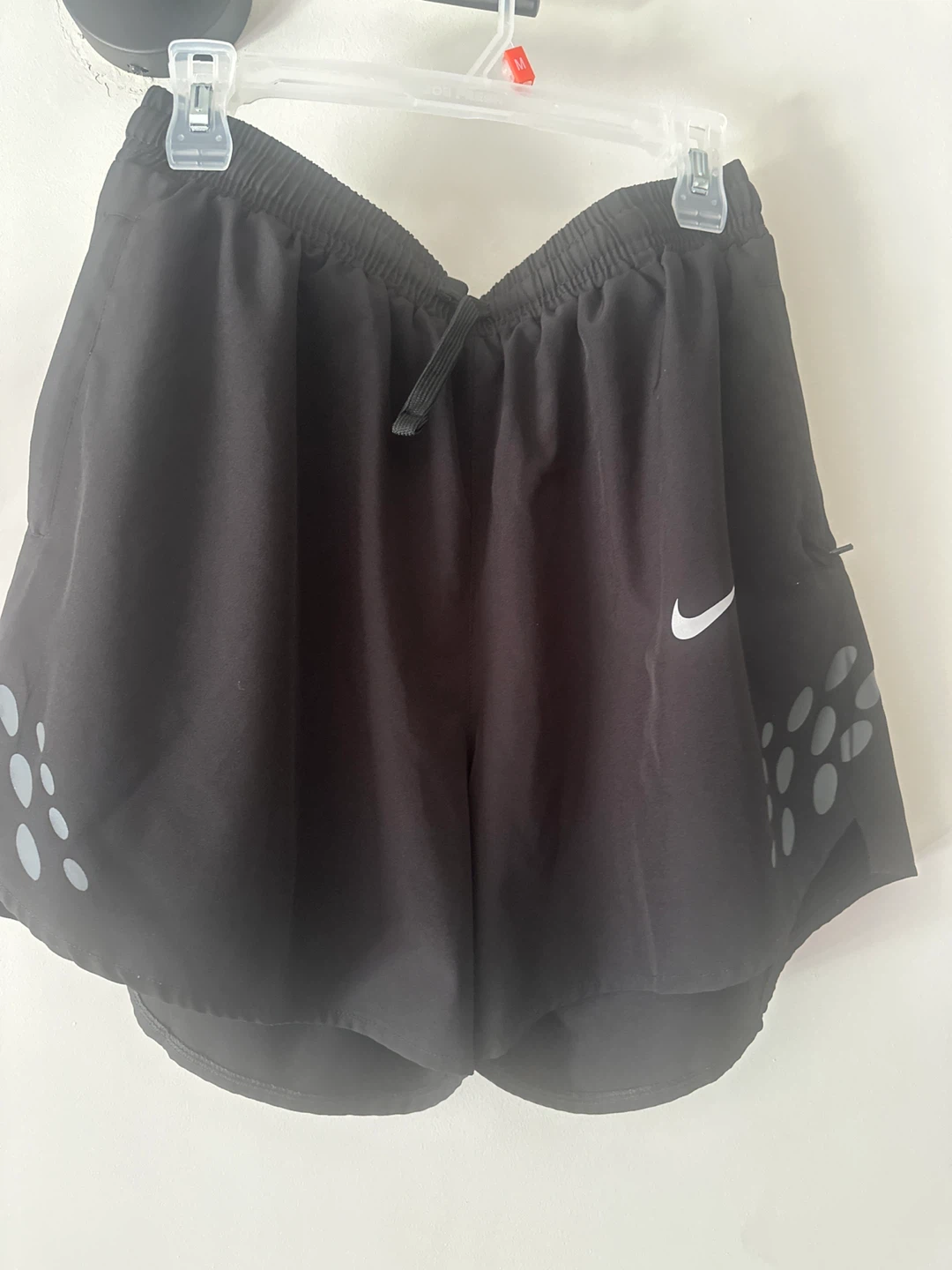 Nike Running Division Packable Shorts - Black size large