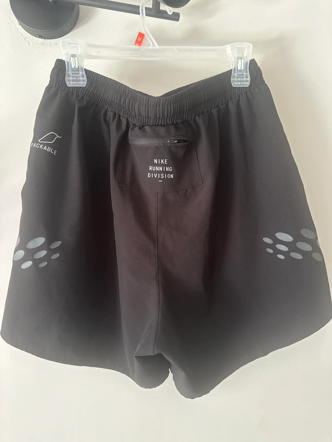 Nike Running Division Packable Shorts - Black size large - photo 2
