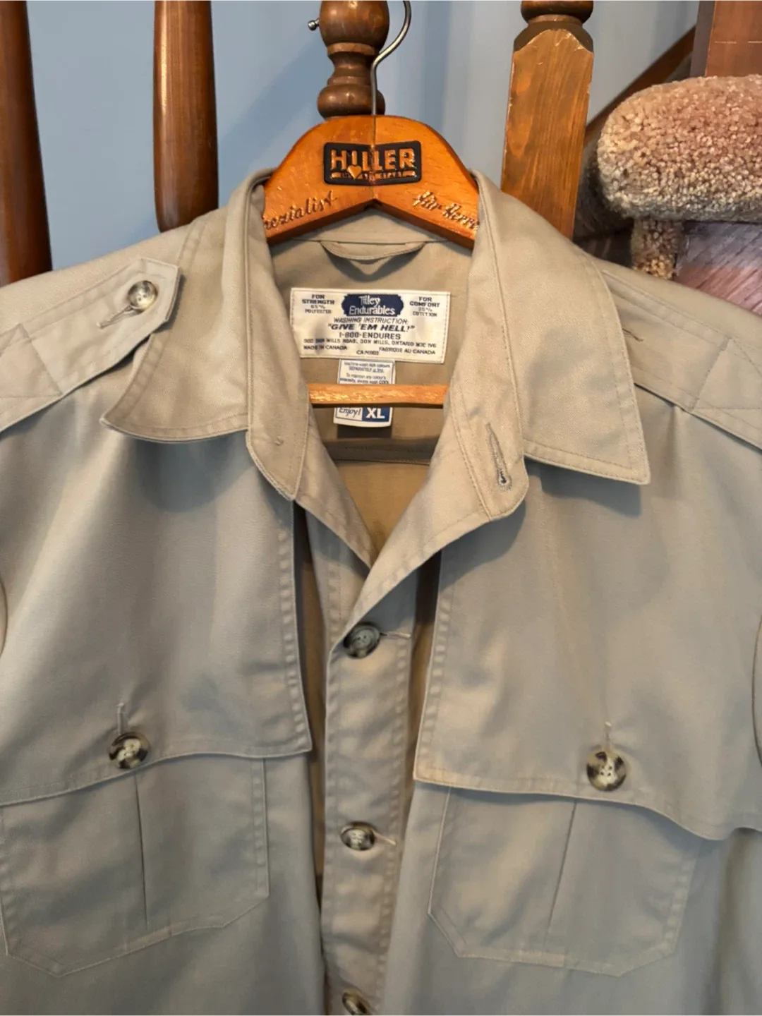 Vintage Tilley Endurables "Give 'Em Hell" Satari Jacket image indicator(4)