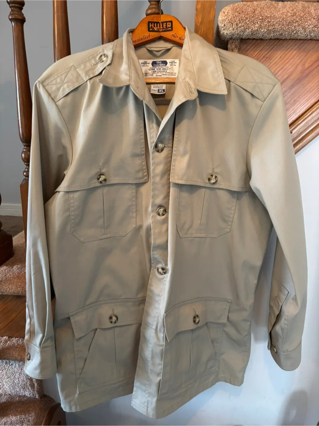 Vintage Tilley Endurables "Give 'Em Hell" Satari Jacket thumbnail