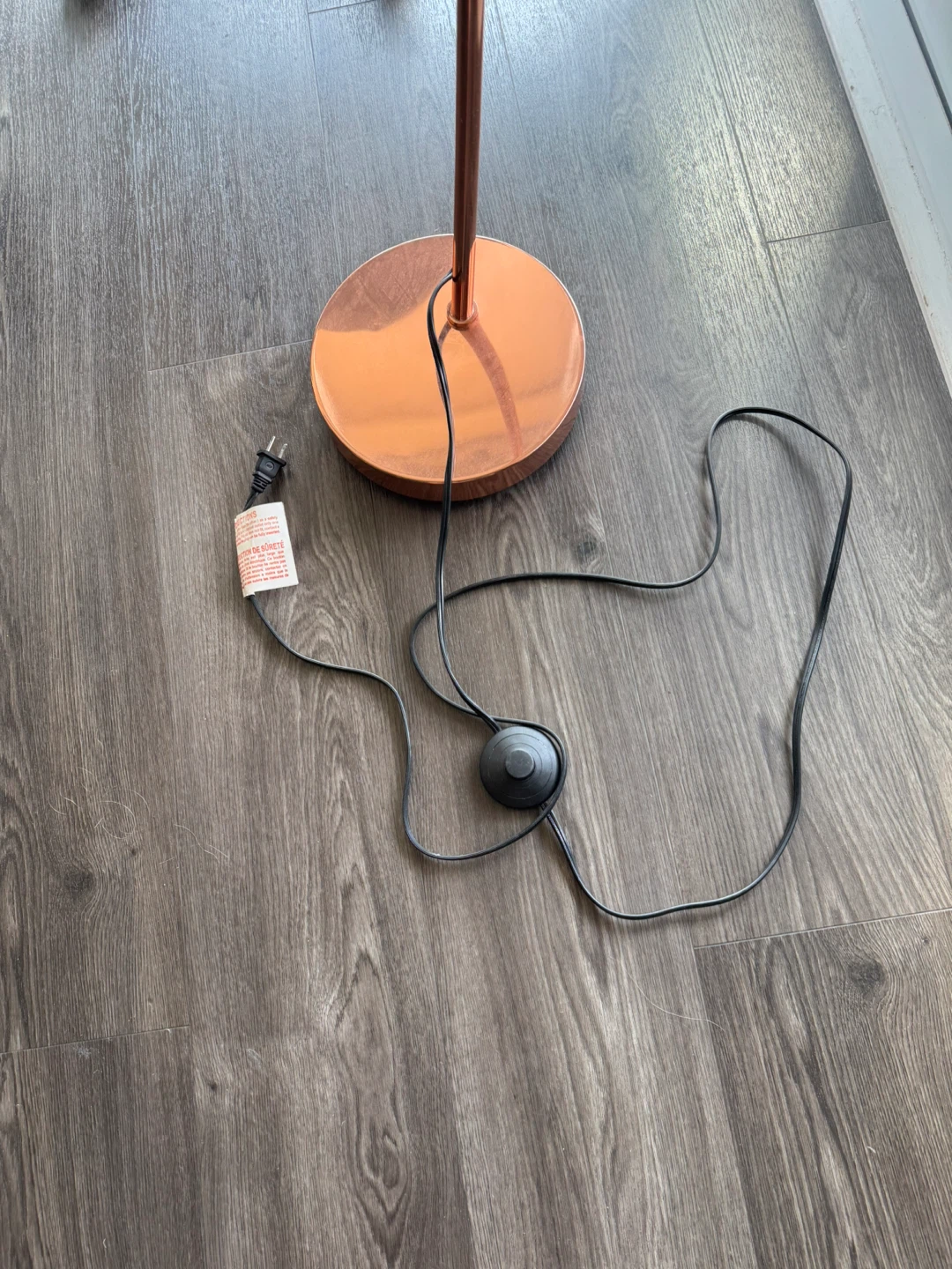 Copper Finish Floor Lamp - photo 3