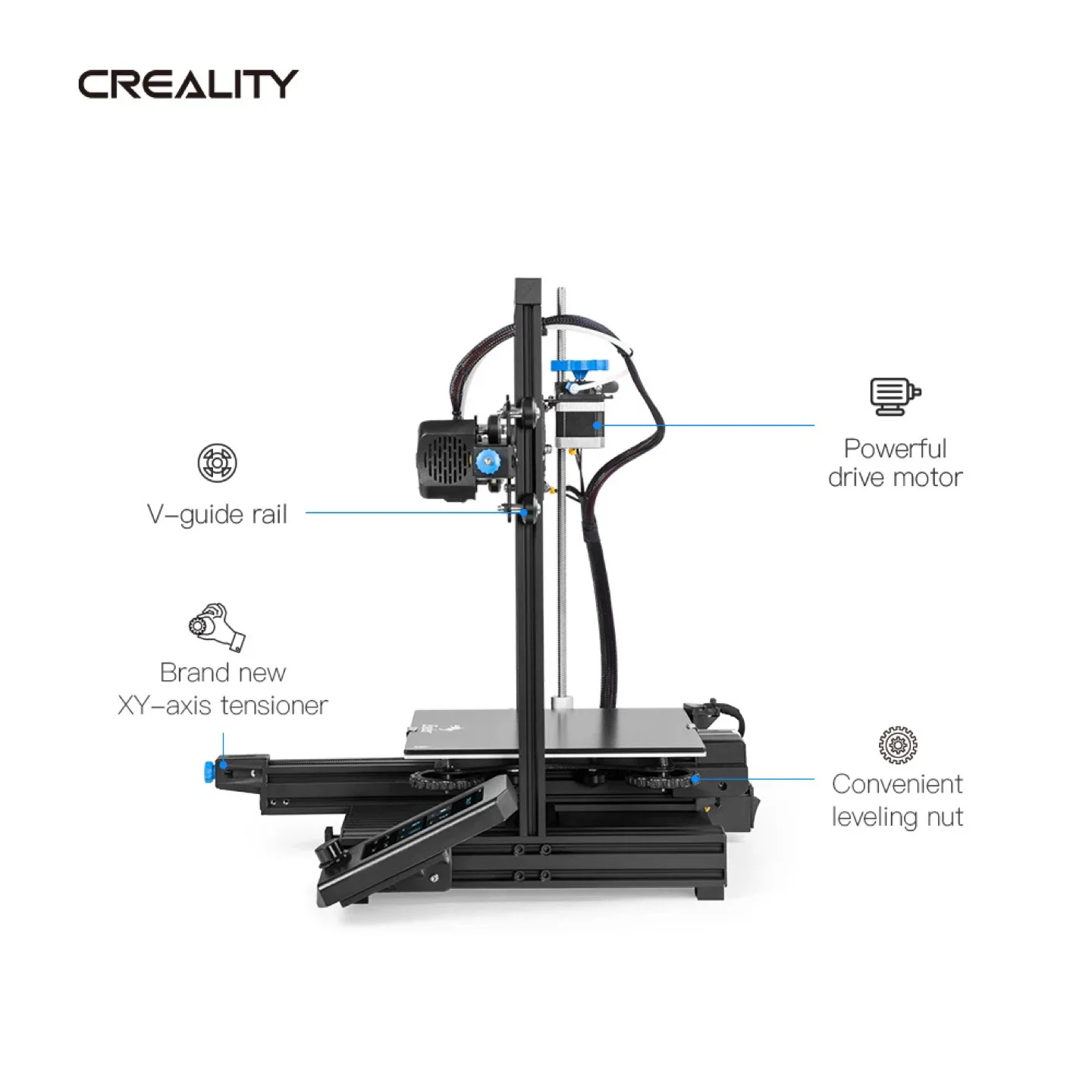 Creality Ender 3 V2 3D Printer image indicator(5)