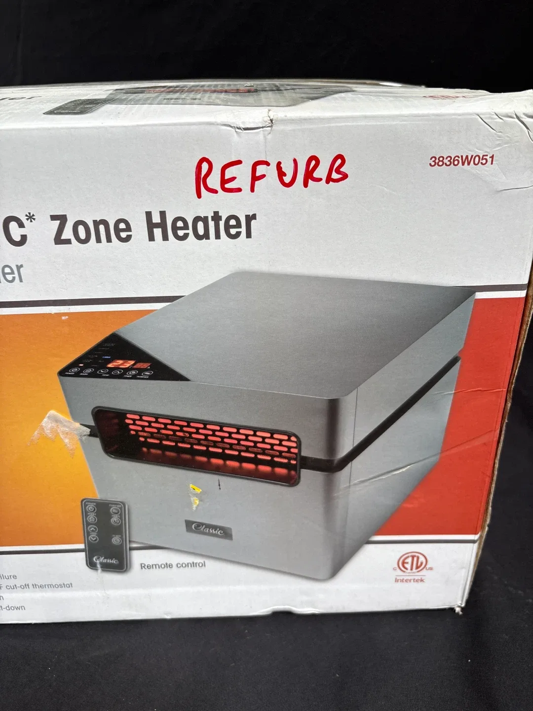 Classic Infrared PTC Zone Heater and Air Purifier image indicator(3)