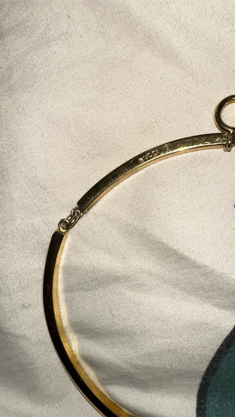 Gucci Gold Necklace Choker image indicator(2)