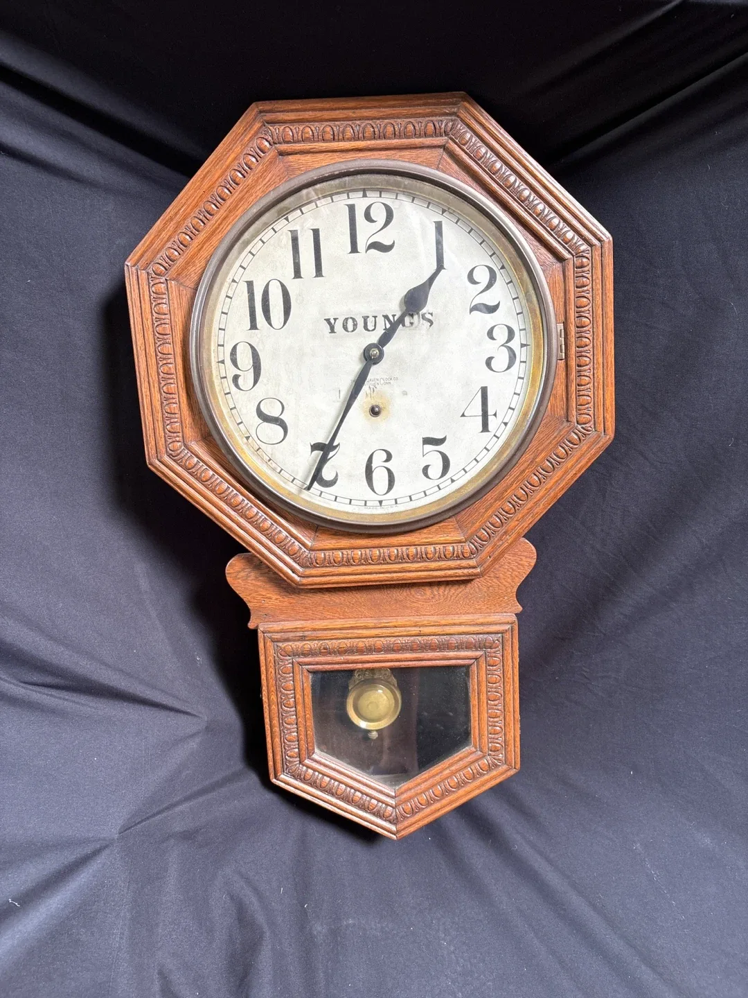 Vintage Youngs Wall Clock thumbnail