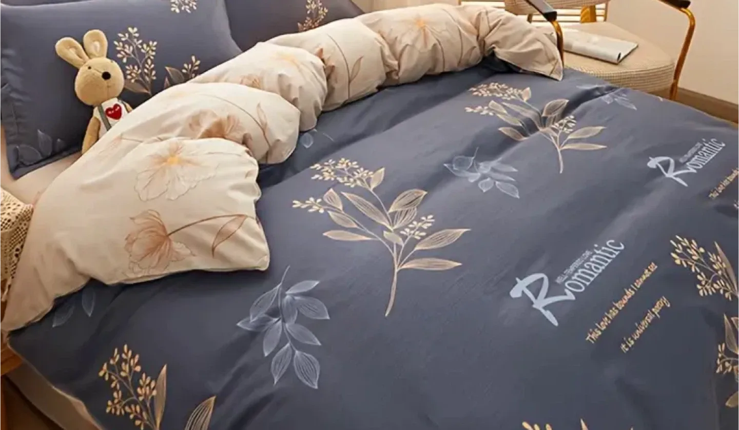 100% Cotton Queen size Duvet cover sets image indicator(8)