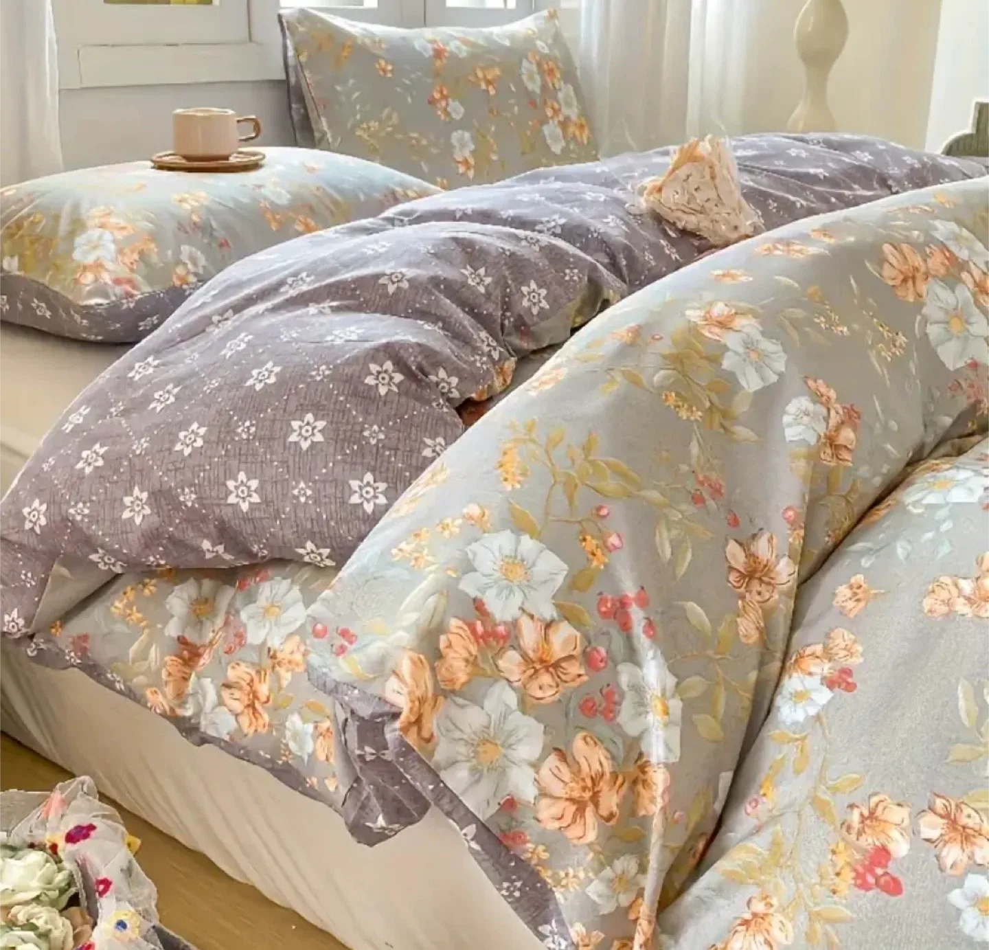 Queen size 3 pieces Duvet cover sets image indicator(9)