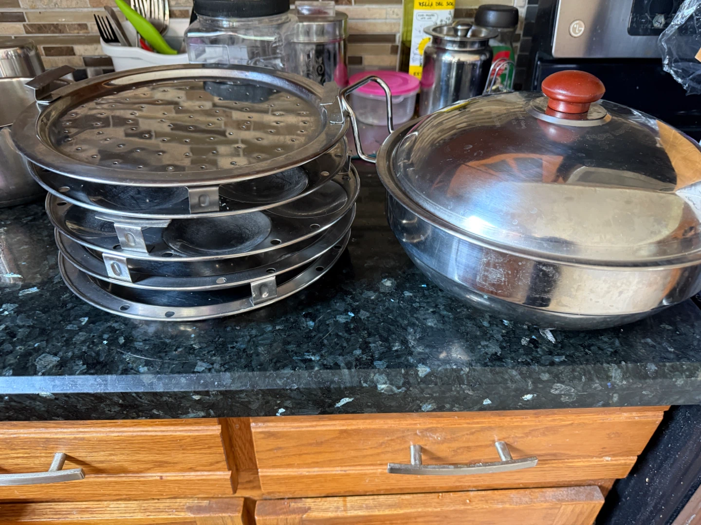 Alloy Multi Kadai Stainless Steel Cookware Set - photo 3