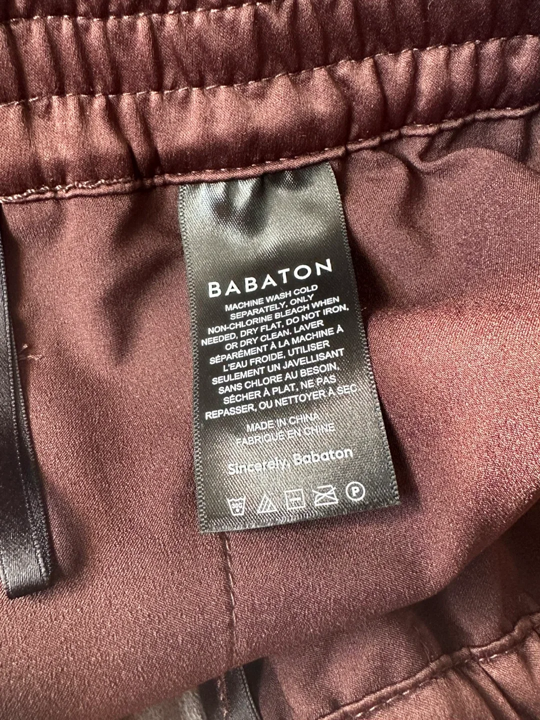 Aritzia Babaton Vegan Leather “Flags” Pencil Skirt | Coffee Bean image indicator(8)