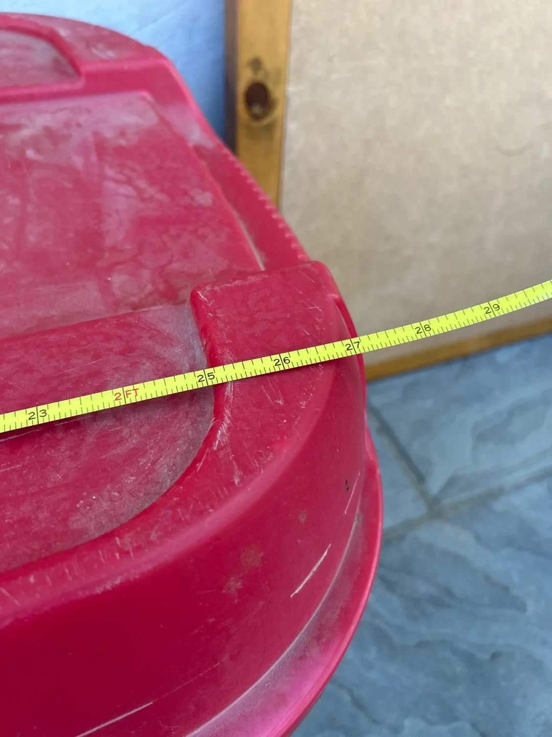 Red & Green Storage Bin - 26x16 inches image indicator(4)