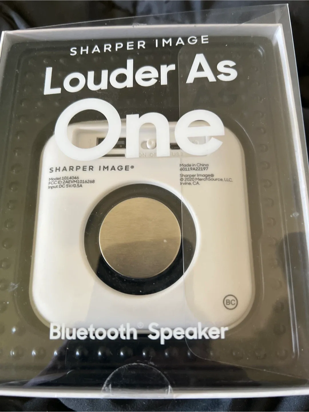 Sharper Image Louder As One Bluetooth Speaker
