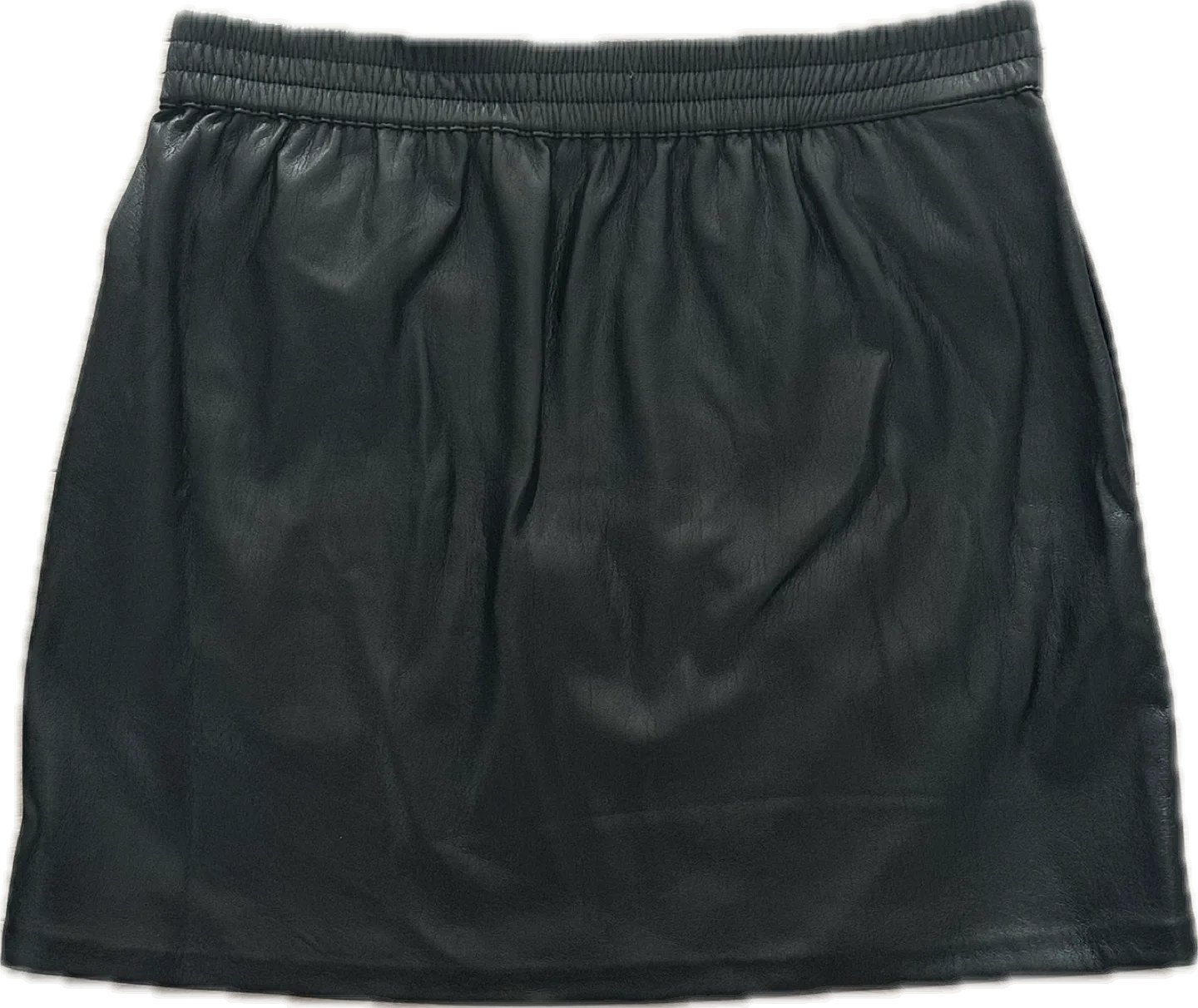 Aritzia Babaton Vegan Leather “Flags” Pencil Skirt | Black image indicator(6)