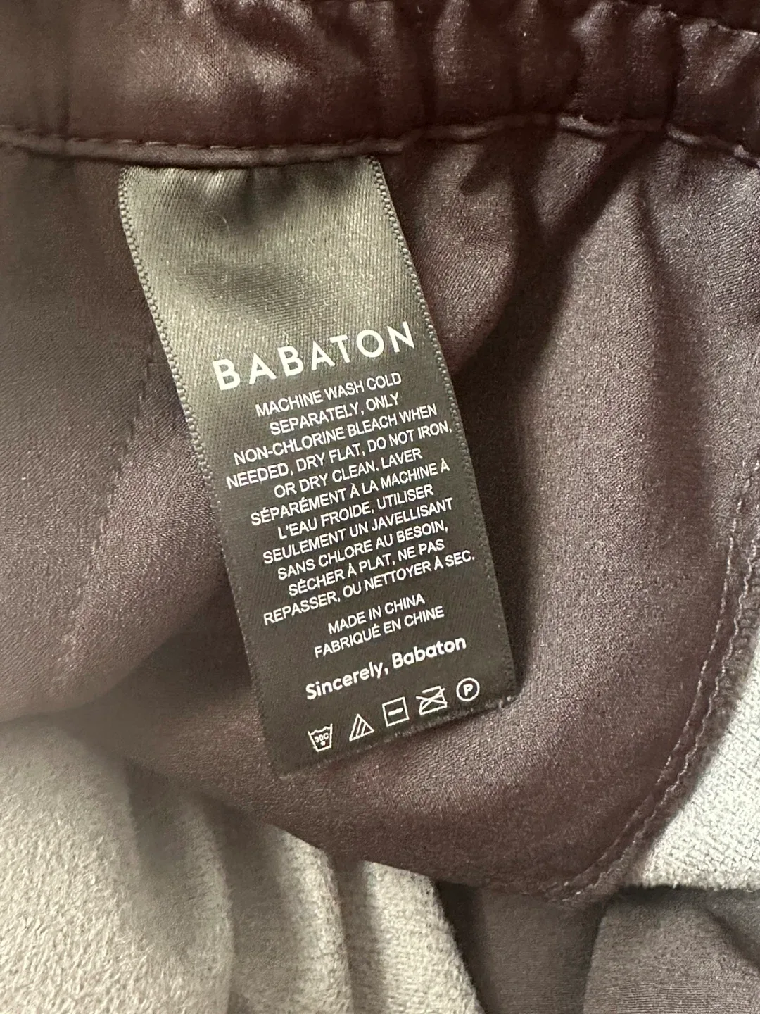 Aritzia Babaton Vegan Leather “Flags” Pencil Skirt | Black image indicator(8)