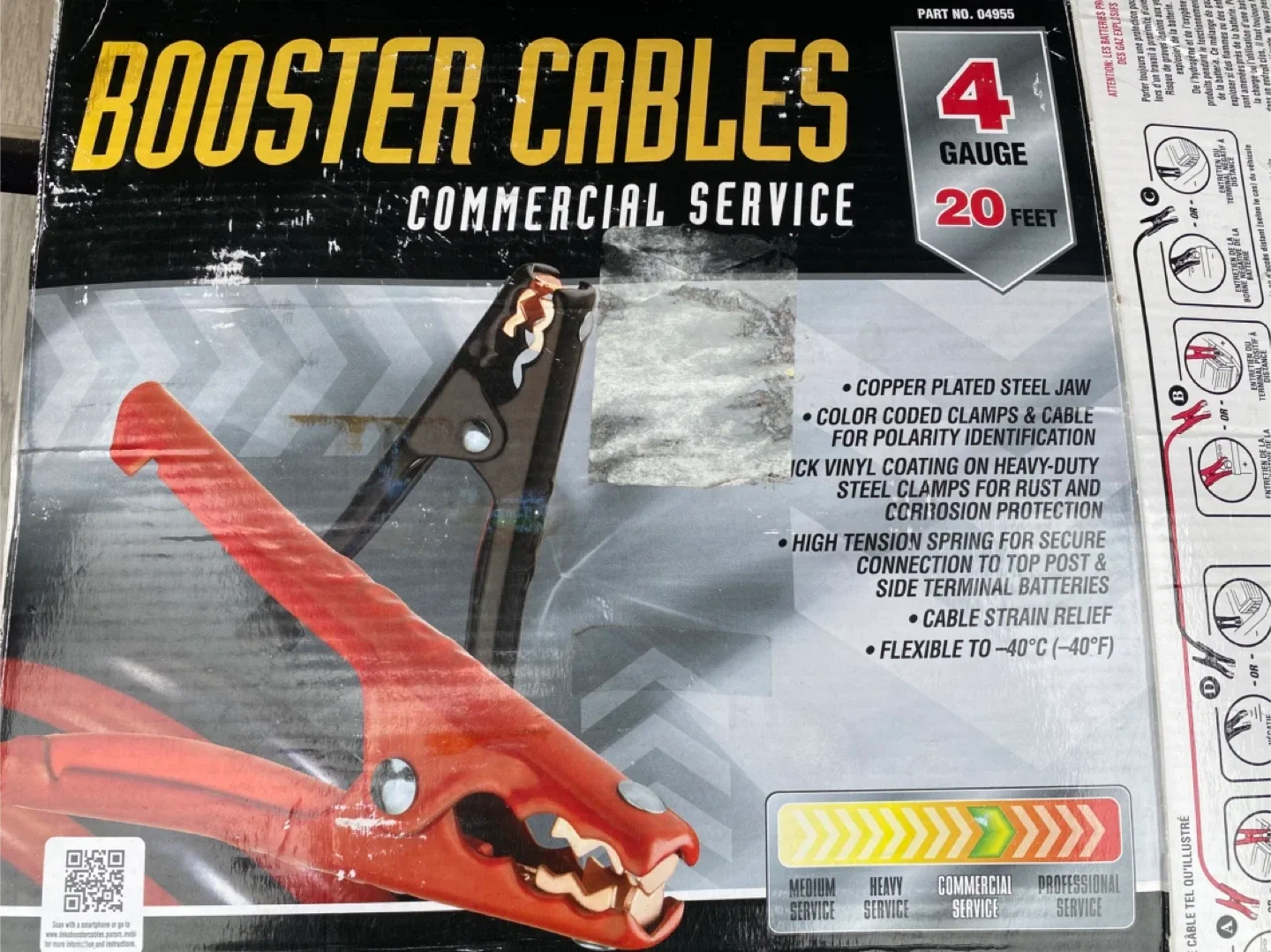 HEAVY DUTY BOOSTER CABLES thumbnail